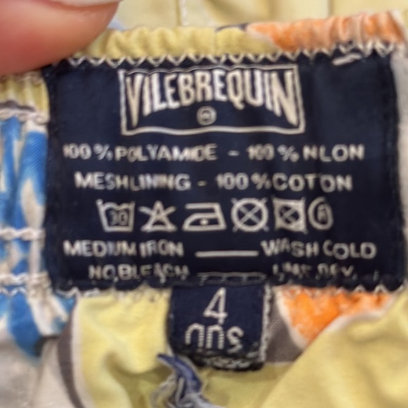 Vilebrequin Boys Swim Trunks Size 4 - Picture 3 of 4